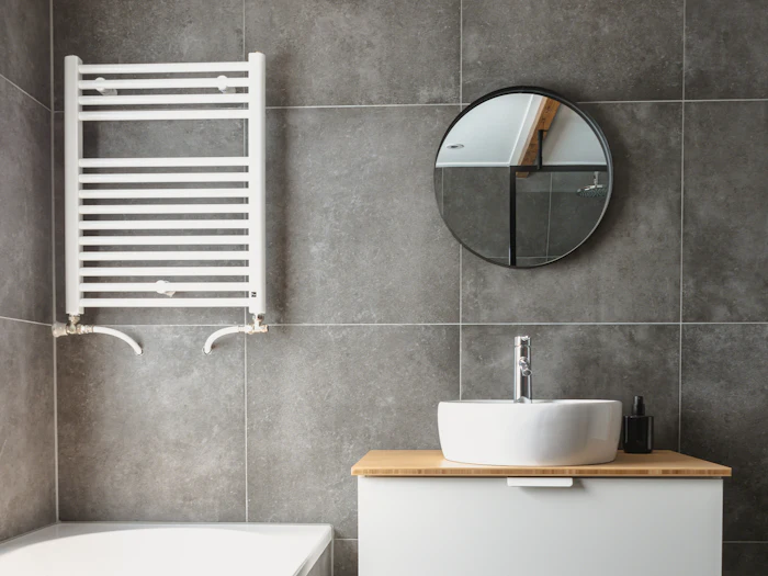 Badezimmer vor und nach der Modernisierung, Zustand nach der Ausführung
